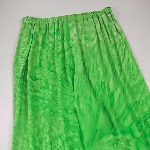 Paul Sisto Bold Colorful Green / Yellow / Red Three Piece Blouse & Pant Set - Picture 10 of 15